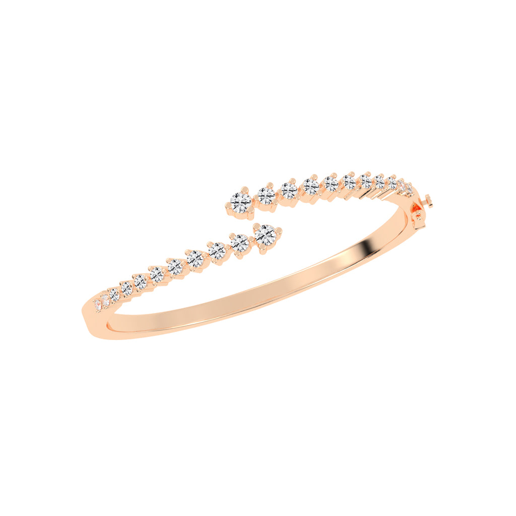 Infinite Sparkle Open Diamond Bracele
