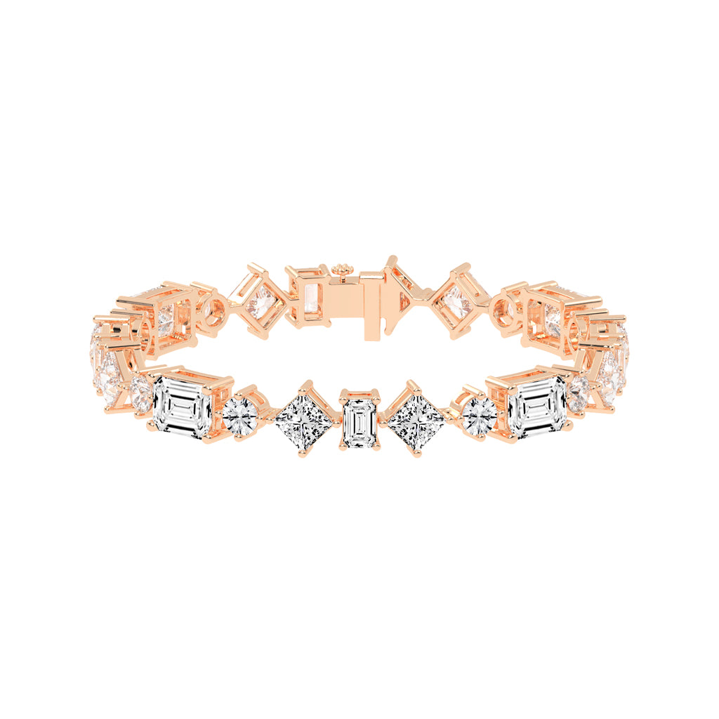 Fael Fancy Lab Diamond Bracelet