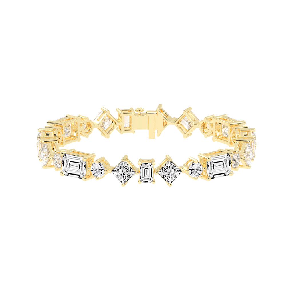 Fael Fancy Lab Diamond Bracelet