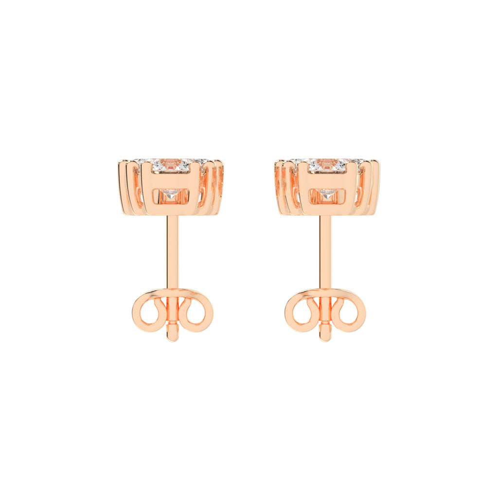Trinity Glow Diamond Dangle Earrings