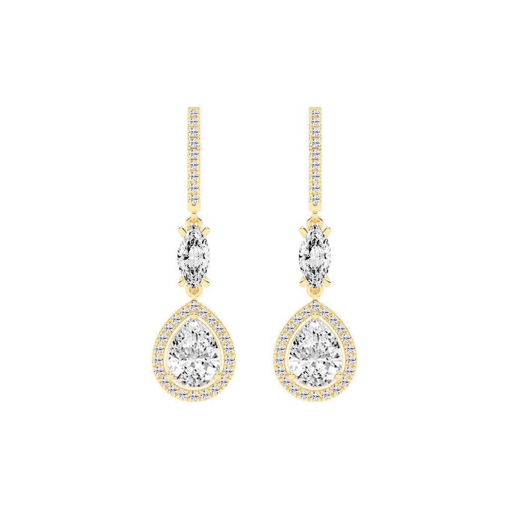 Elegance Teardrop Harmony Earrings