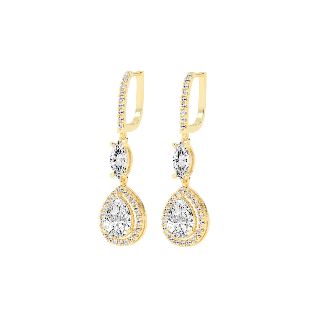 Elegance Teardrop Harmony Earrings