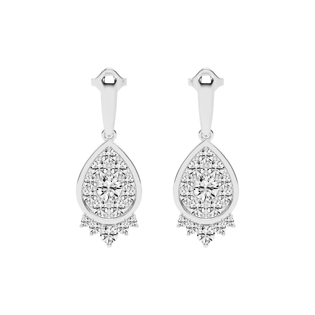 Lunara Pear Drop Earrings