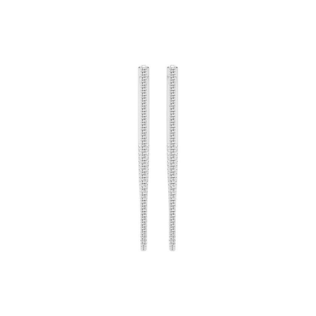 Serenade Twisted Round Hoops