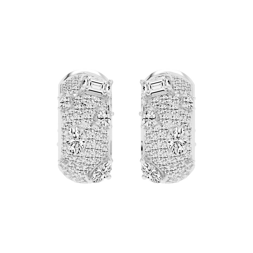 Ornate Shinelle Hoop Earrings
