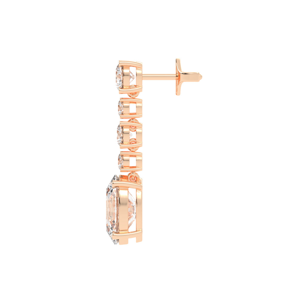 Whisper Oval Drop Earrings