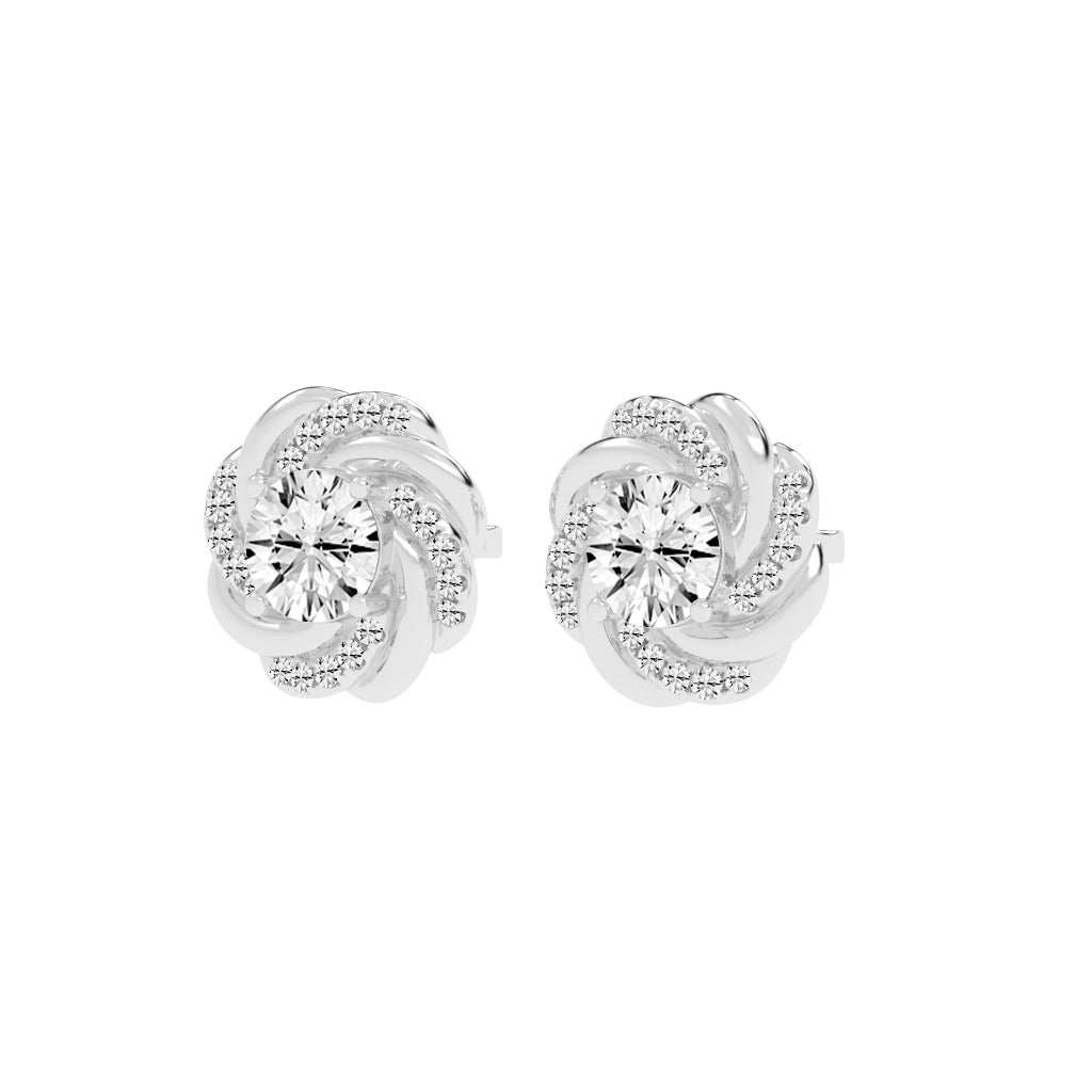 Glide Petal Stud Earrings