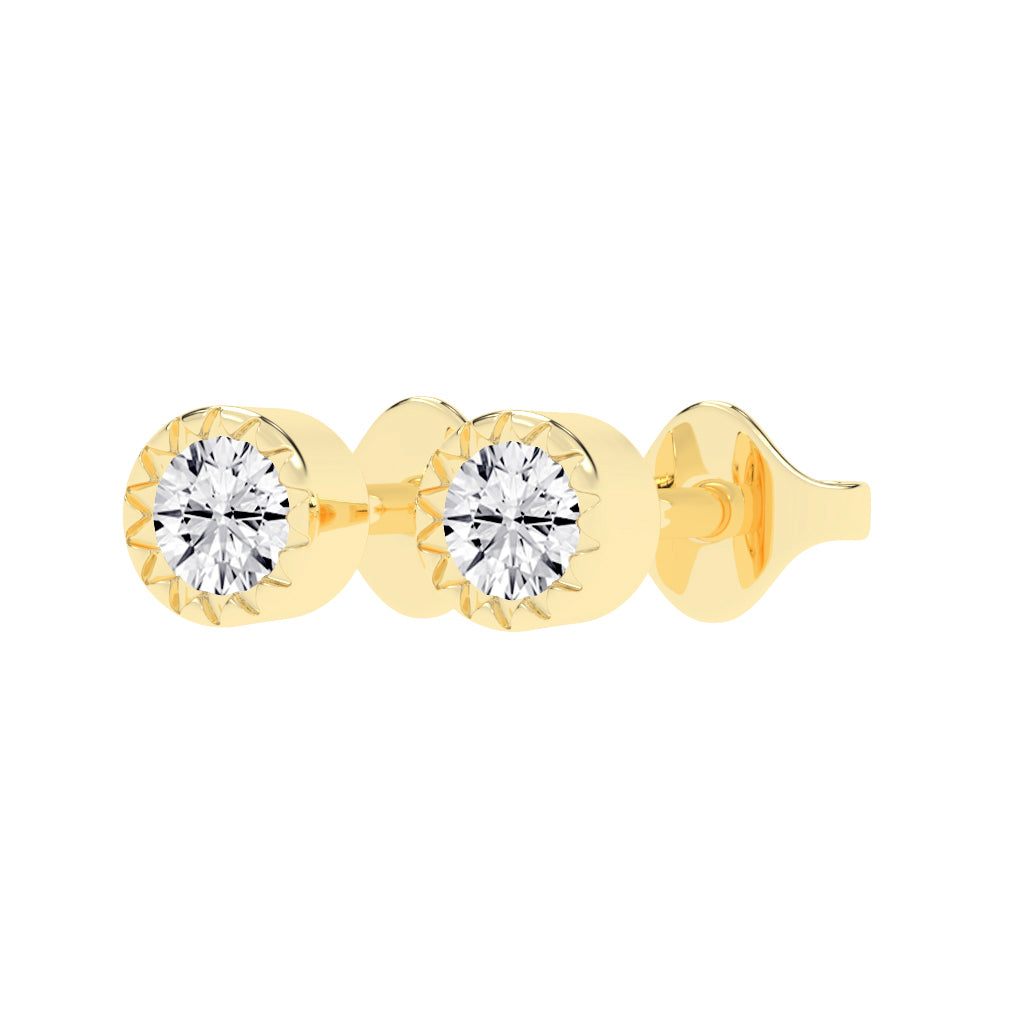 Lustrous Nova Starburst Studs