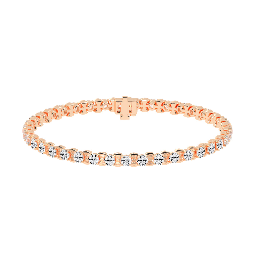 7.75Ct Round Shape Bracelet