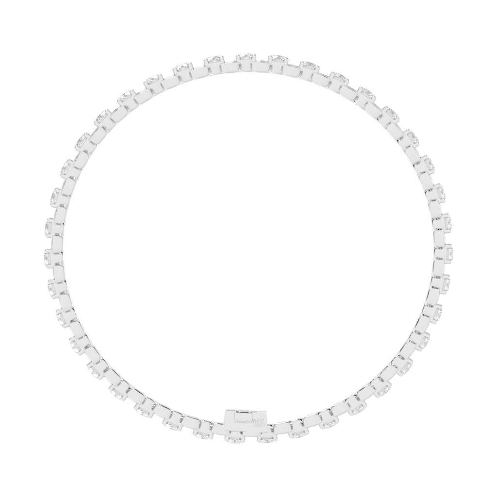 7.75Ct Round Shape Bracelet