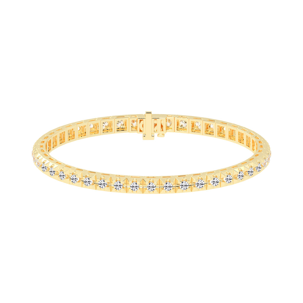 2.75Ct Round Shape Bracelet