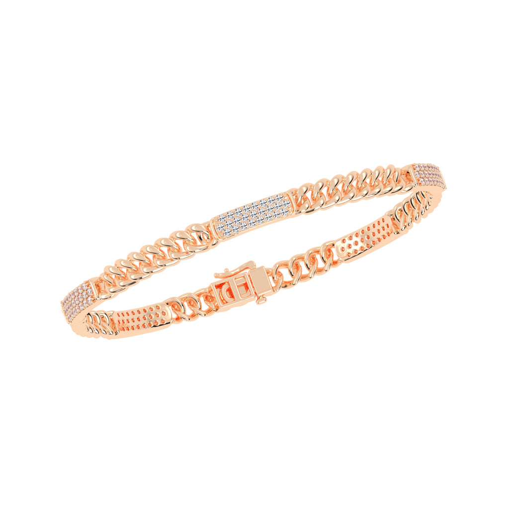 125Ct Round Shape Bracelet