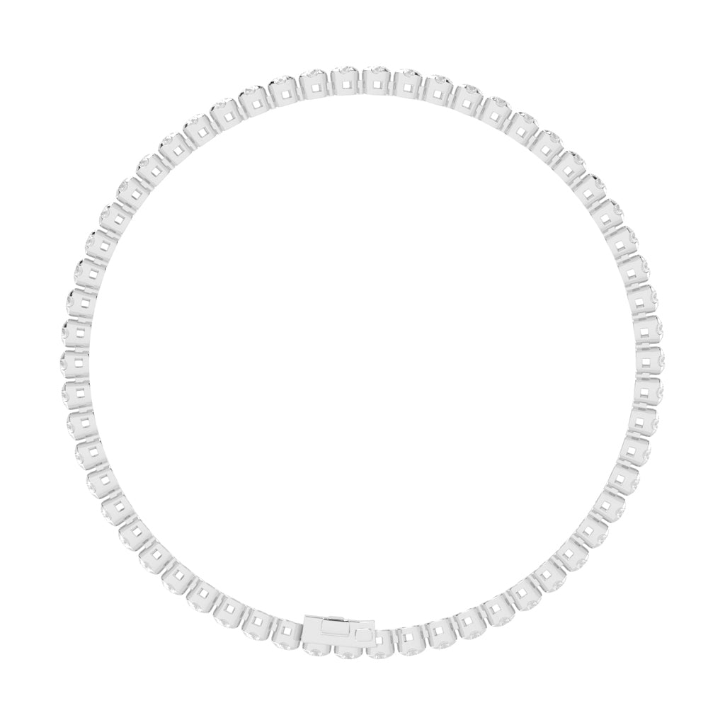 3.75Ct Round Shape Bracelet