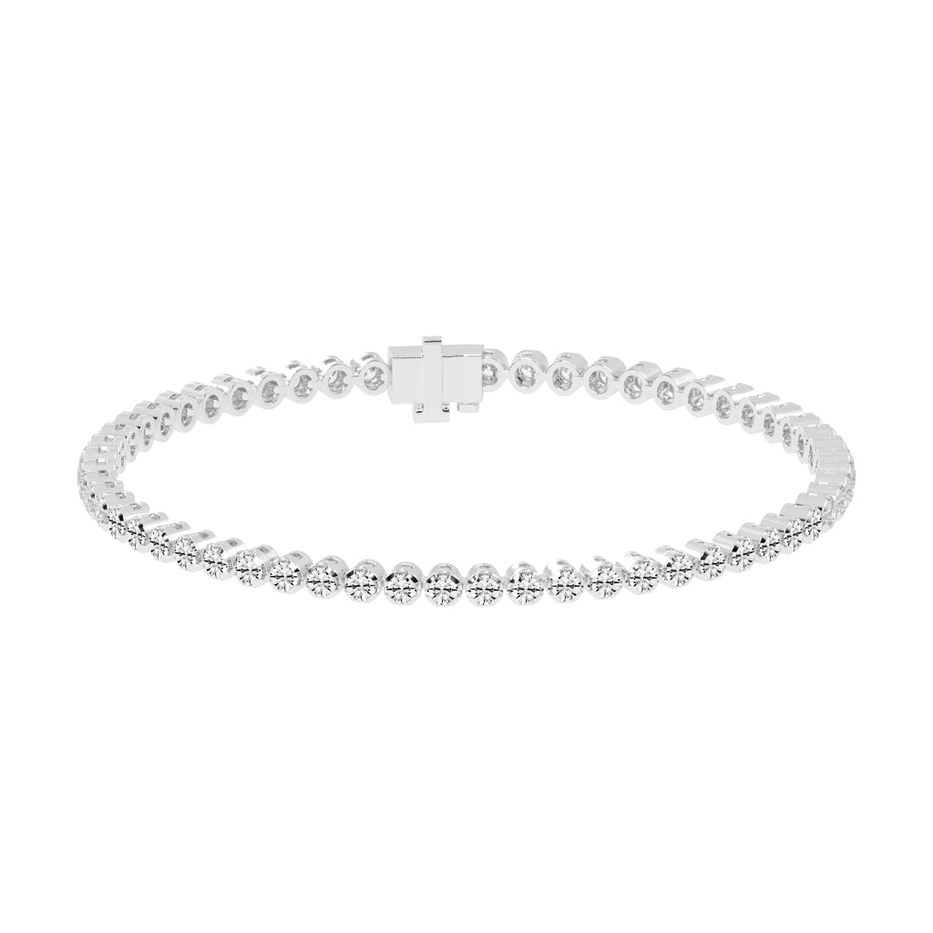375Ct Round Shape Bracelet
