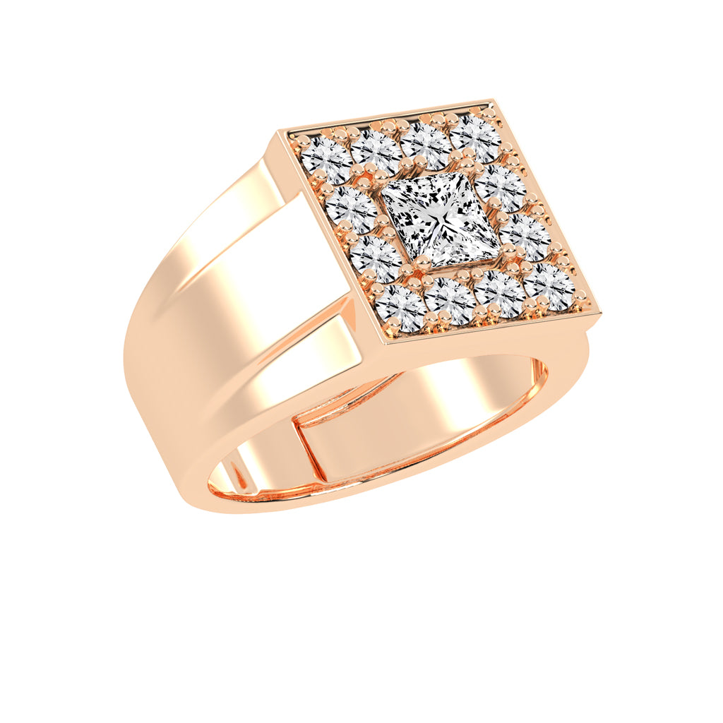 Majestic Radiance Diamond Signet