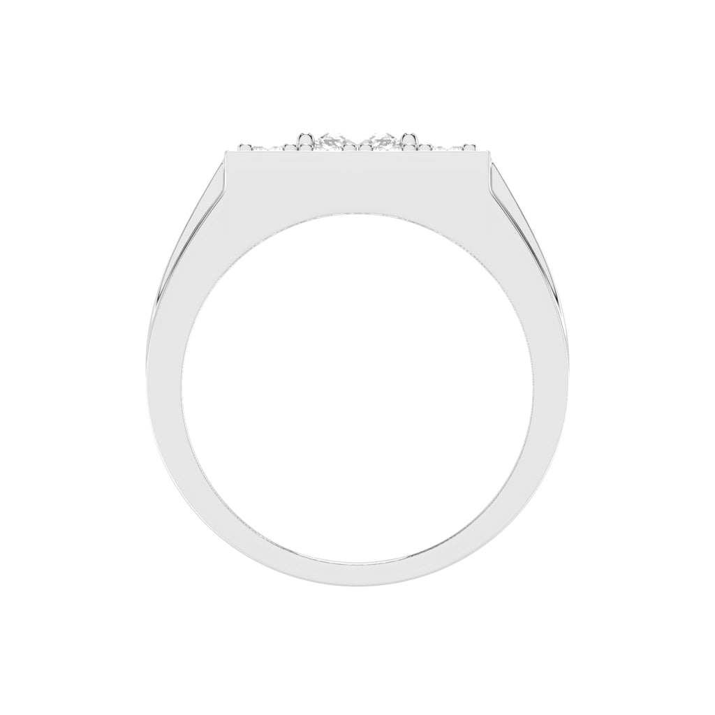 Majestic Radiance Diamond Signet