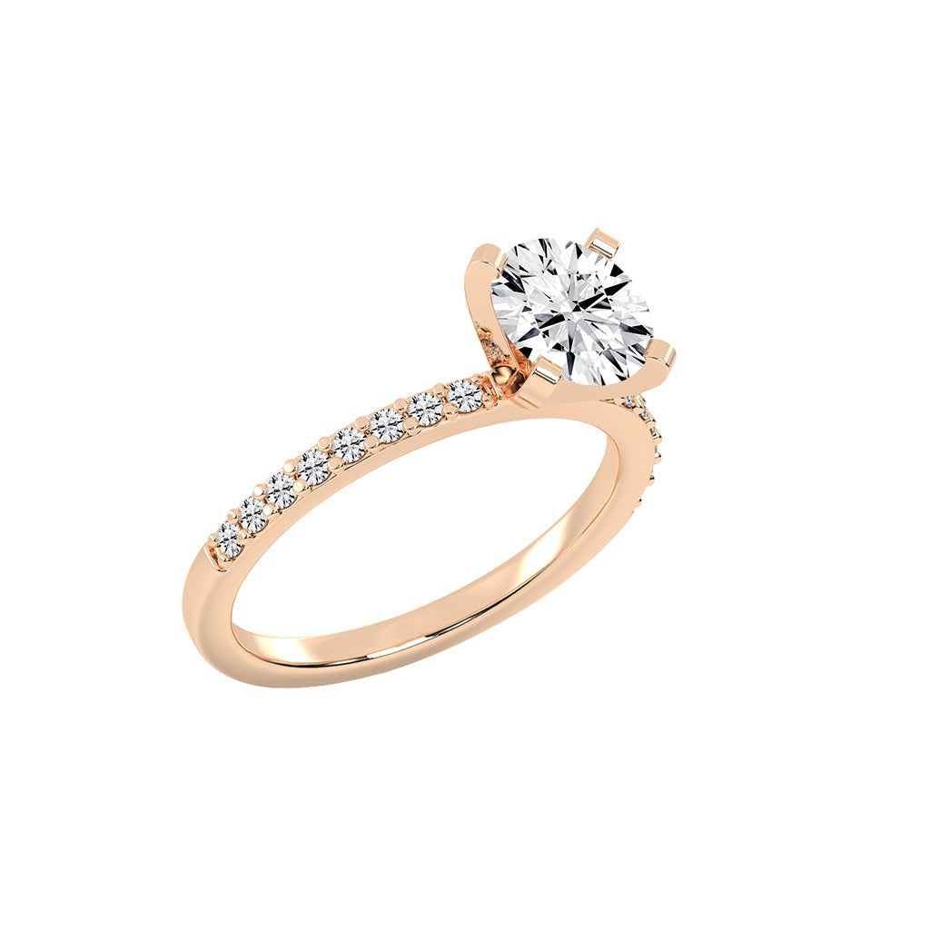 Stellar Sparkle Pavé Diamond Ring