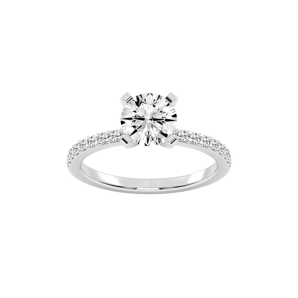 Stellar Sparkle Pavé Diamond Ring