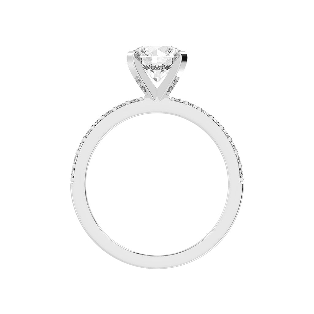 Stellar Sparkle Pavé Diamond Ring