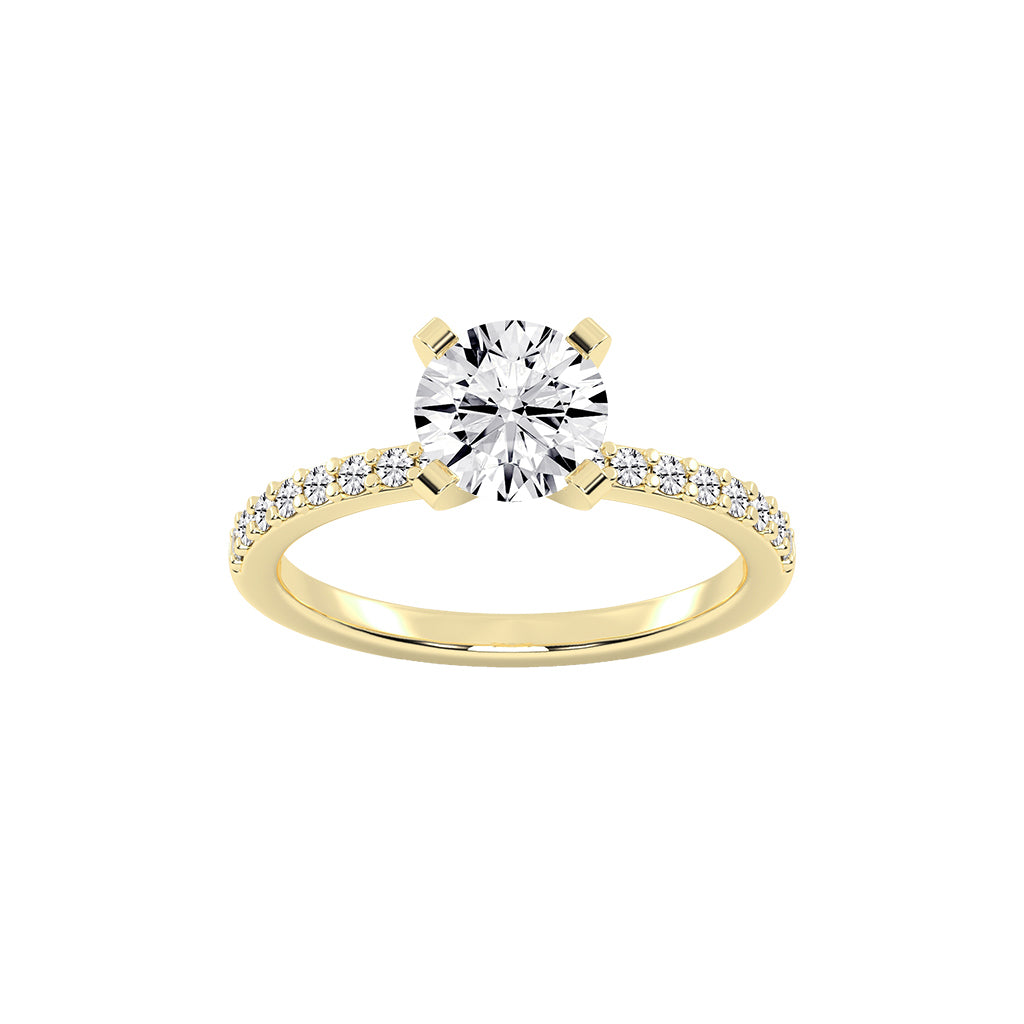 Stellar Sparkle Pavé Diamond Ring