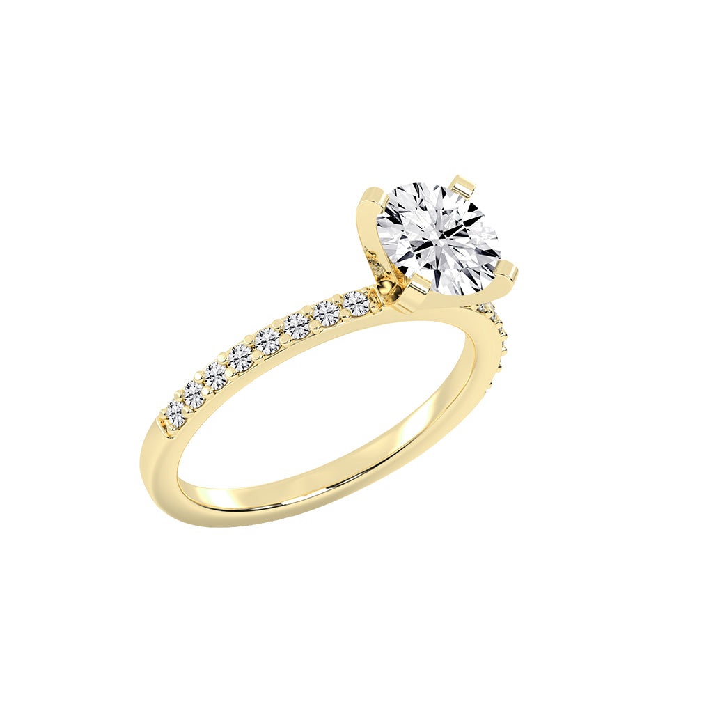 Stellar Sparkle Pavé Diamond Ring