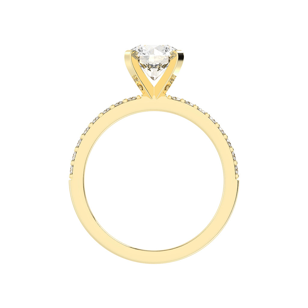 Stellar Sparkle Pavé Diamond Ring
