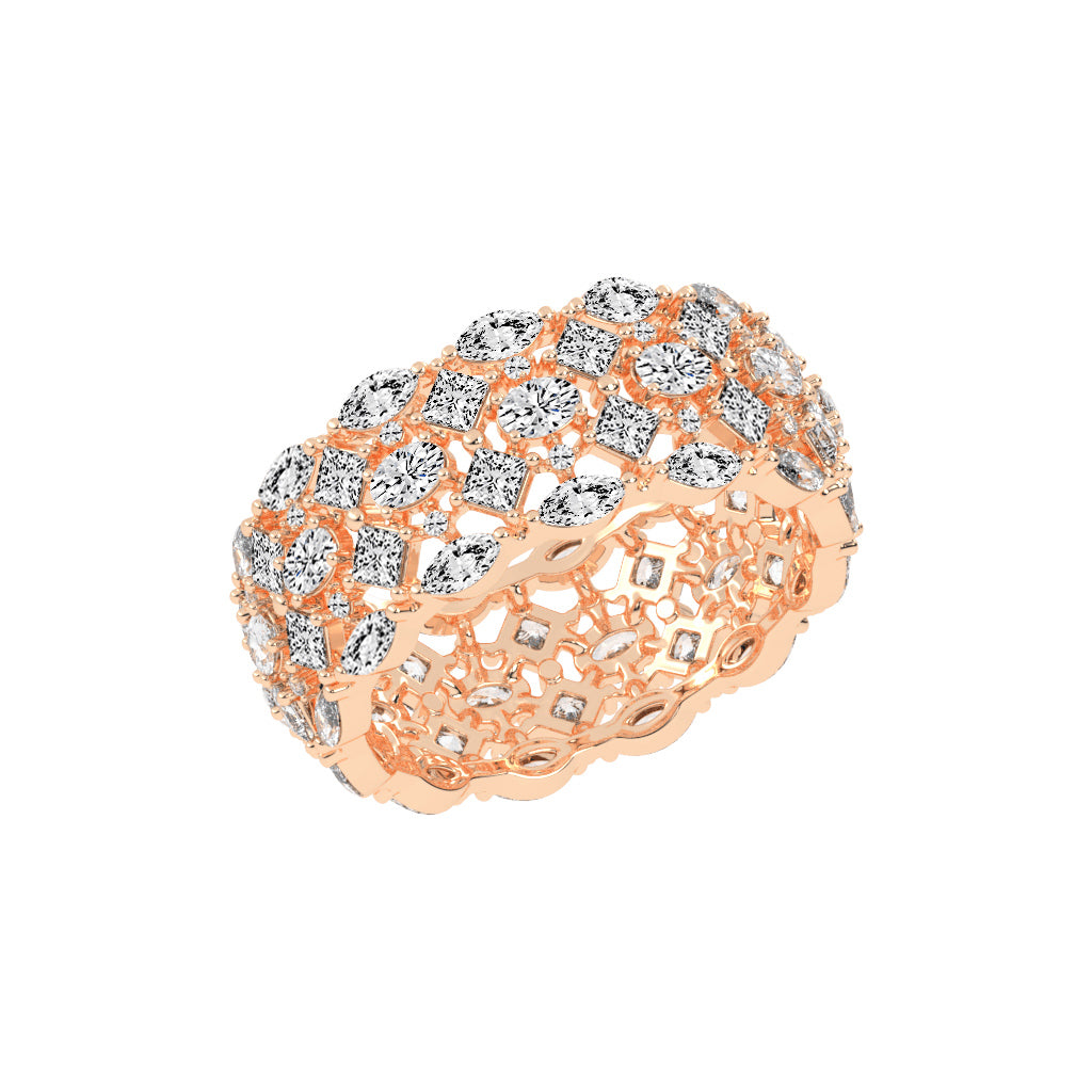 Bagutte Eternity Lab Diamond Ring