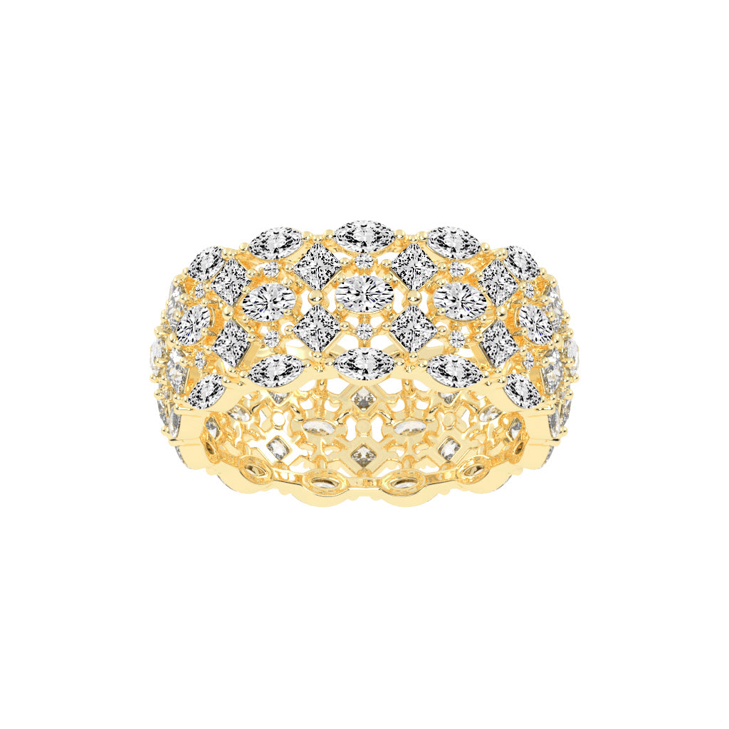 Bagutte Eternity Lab Diamond Ring