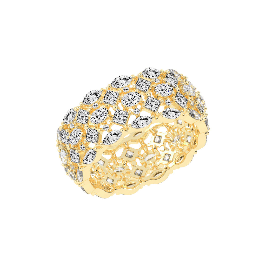 Bagutte Eternity Lab Diamond Ring