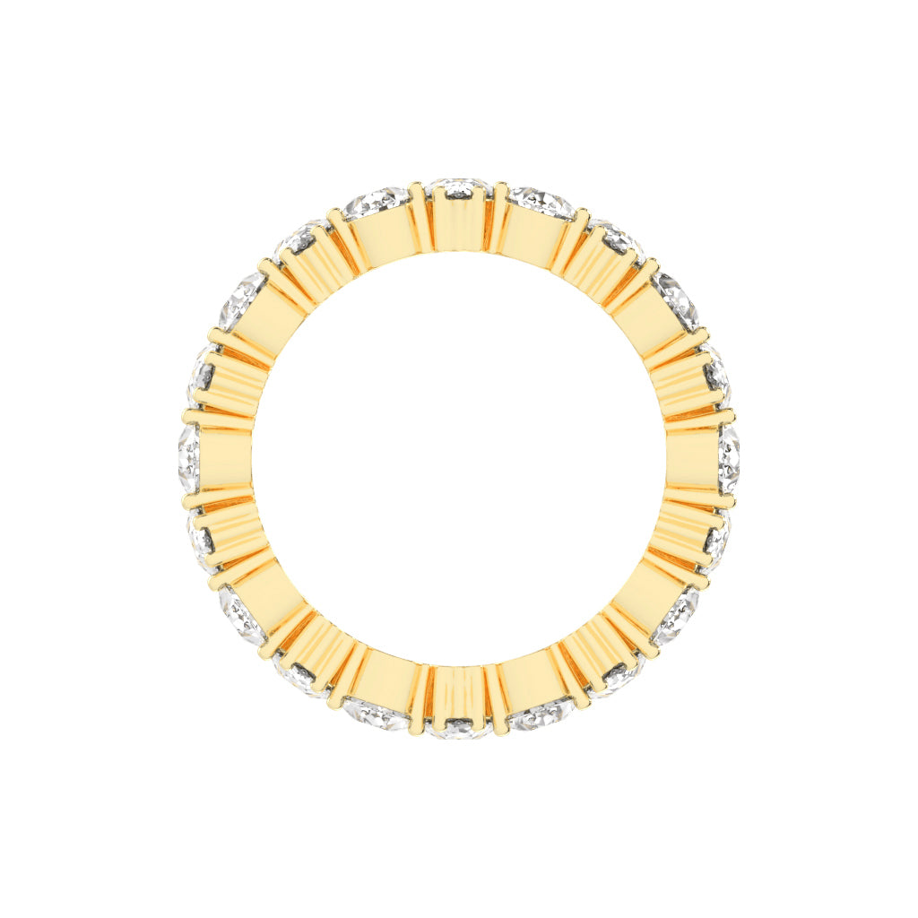 Sorelle Four Prong Pear Cut Eternity Diamond Ring