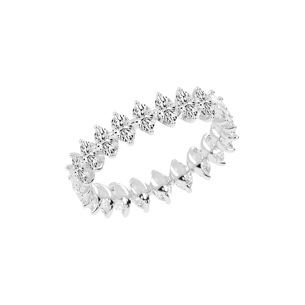 Vetrina Oval Cut Eternity Lab Diamond Ring