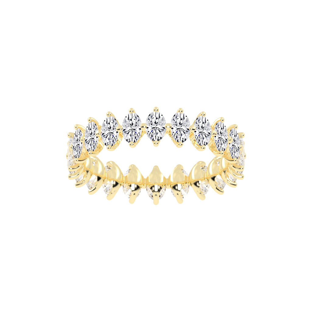 Vetrina Oval Cut Eternity Lab Diamond Ring