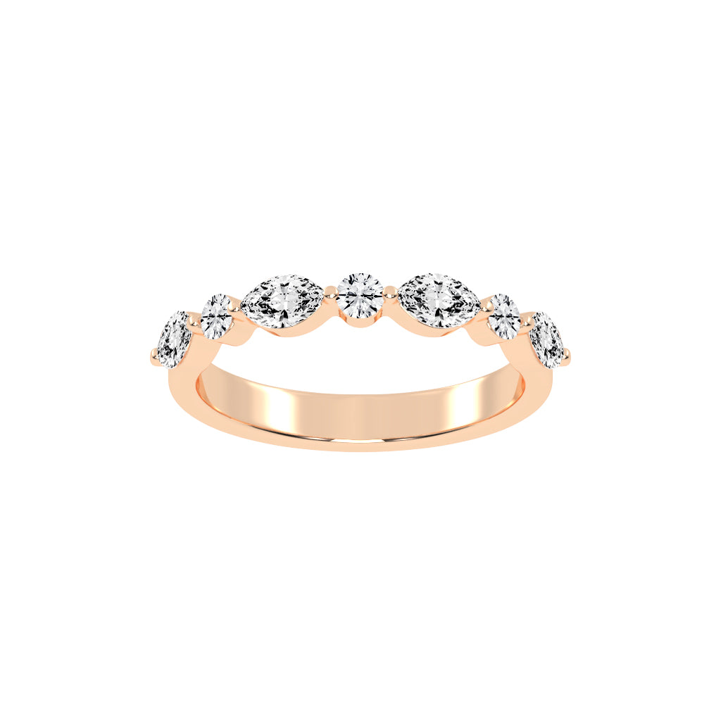 Orlena Marquise Cut Eternity Lab Diamond Ring