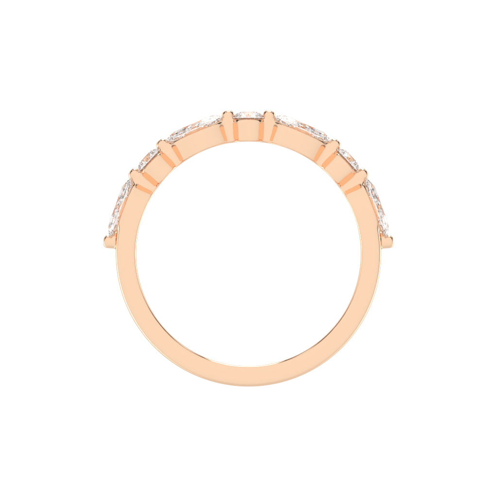 Orlena Marquise Cut Eternity Lab Diamond Ring