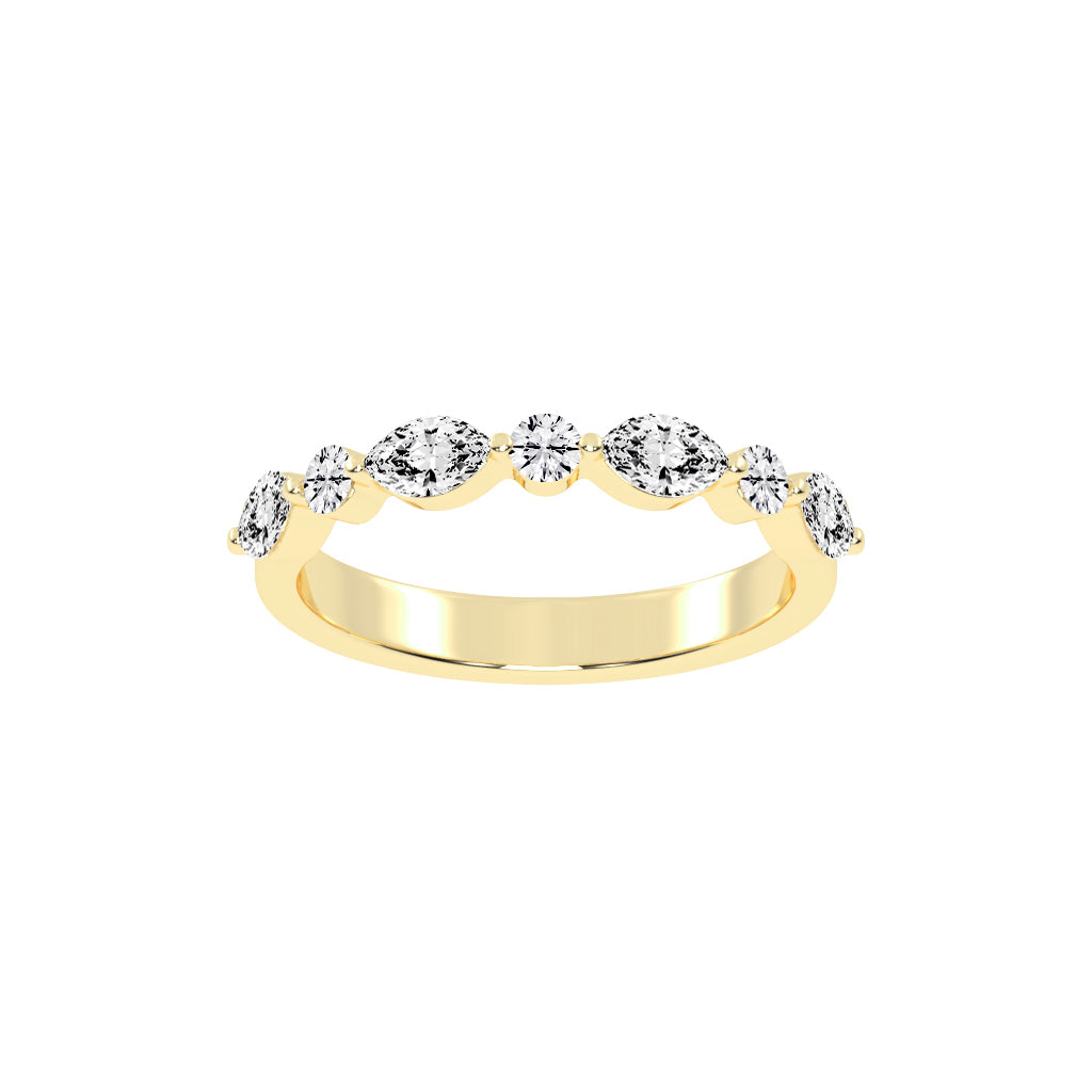 Orlena Marquise Cut Eternity Lab Diamond Ring