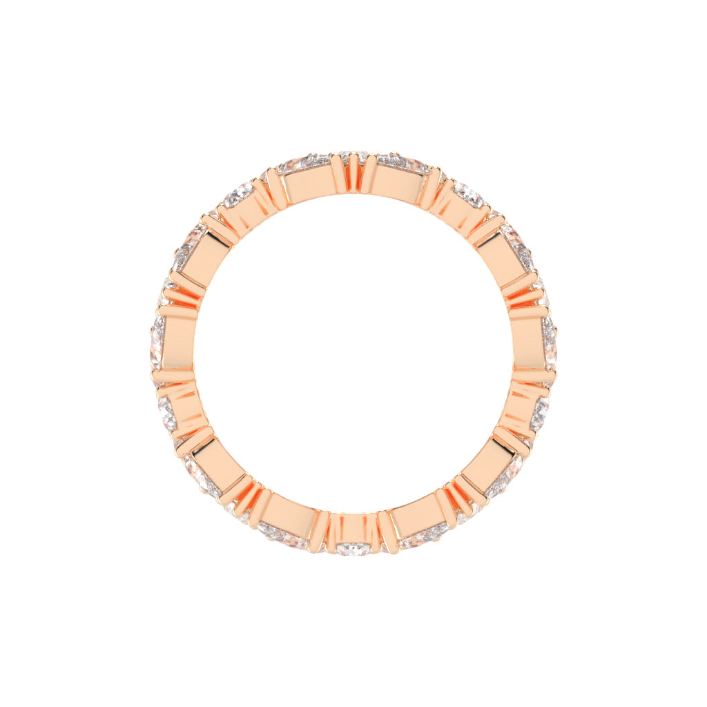 Artisan Bloom Diamond Eternity Ring