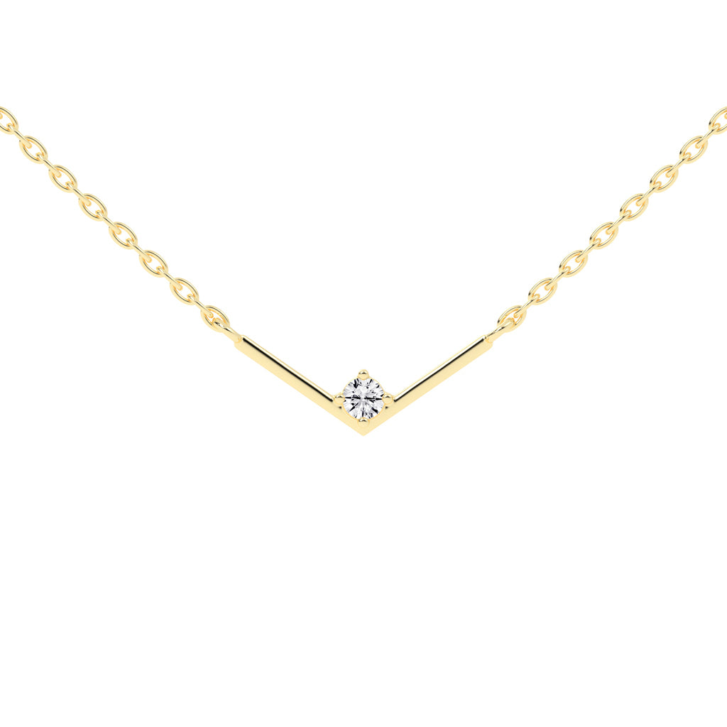 Sunrise Sparkle Round Shape,Gold,Solitaire Pendants