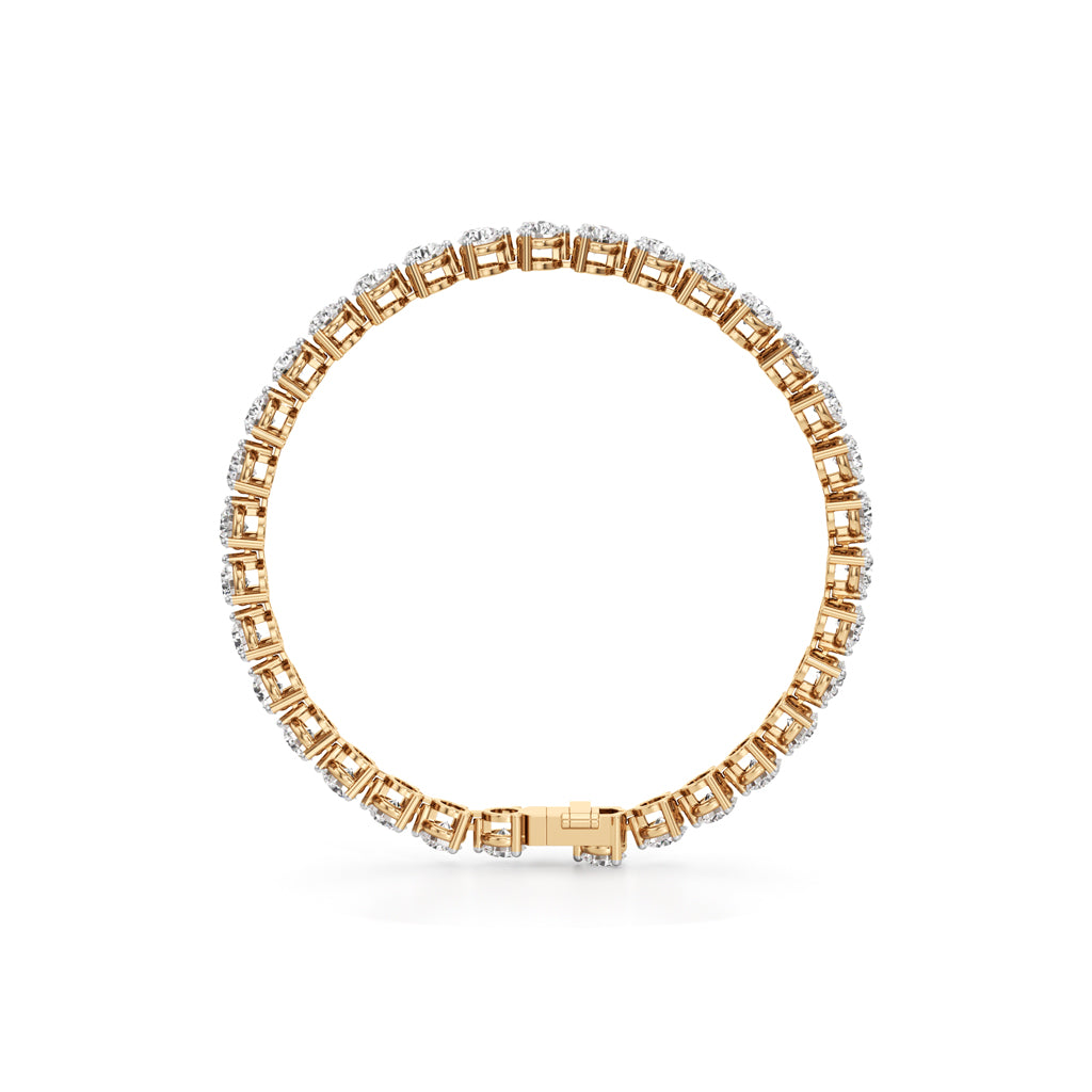 Alura 8Ct Shared Prong Round Tennis Bracelet