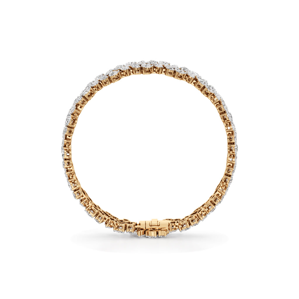 Odelia 21.25Ct Alternative Setting Fancy Bracelet