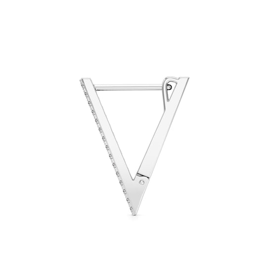 Whirlwind Elegance Round Shape,,Hoops Earrings