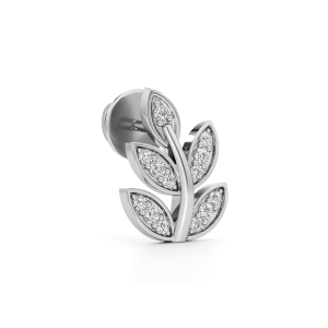 Elora Leaf Diamond Studs