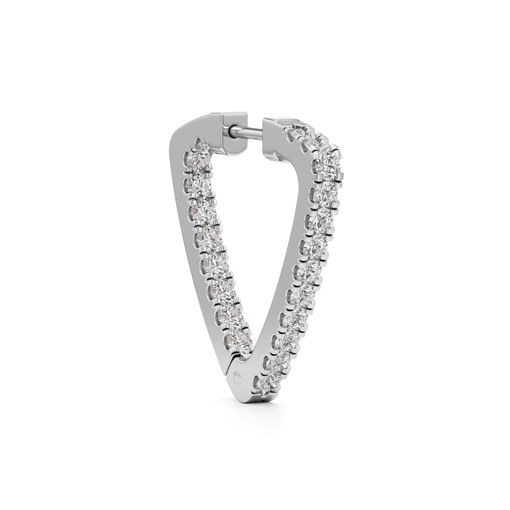 1.5Ct Round Shape Solitaire Studs Earrings