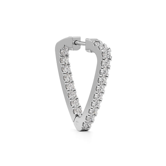 1.5Ct Round Shape Solitaire Studs Earrings