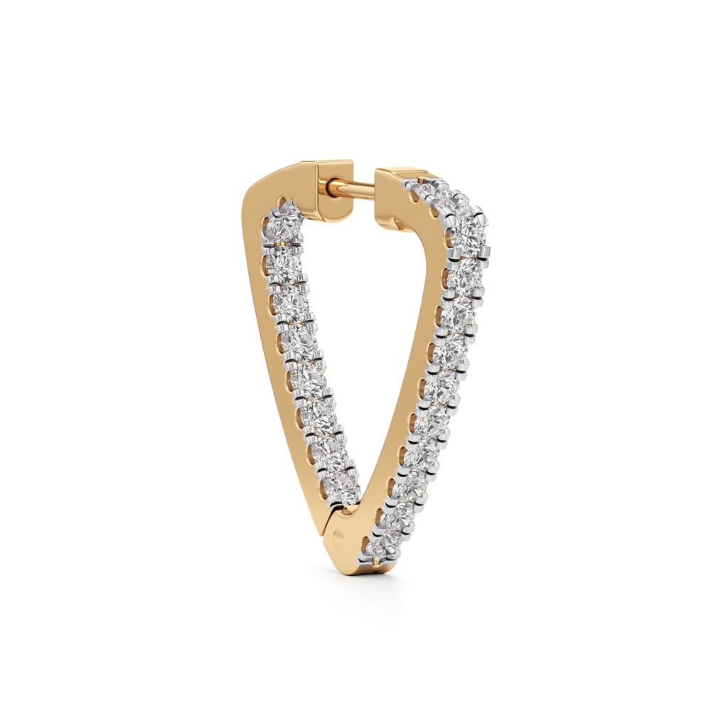 1.5Ct Round Shape Solitaire Studs Earrings