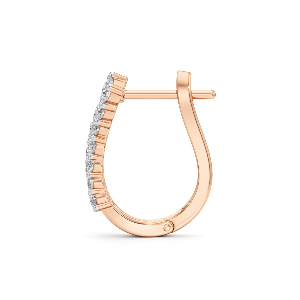 1Ct Pear Shape Fancy Studs Earrings