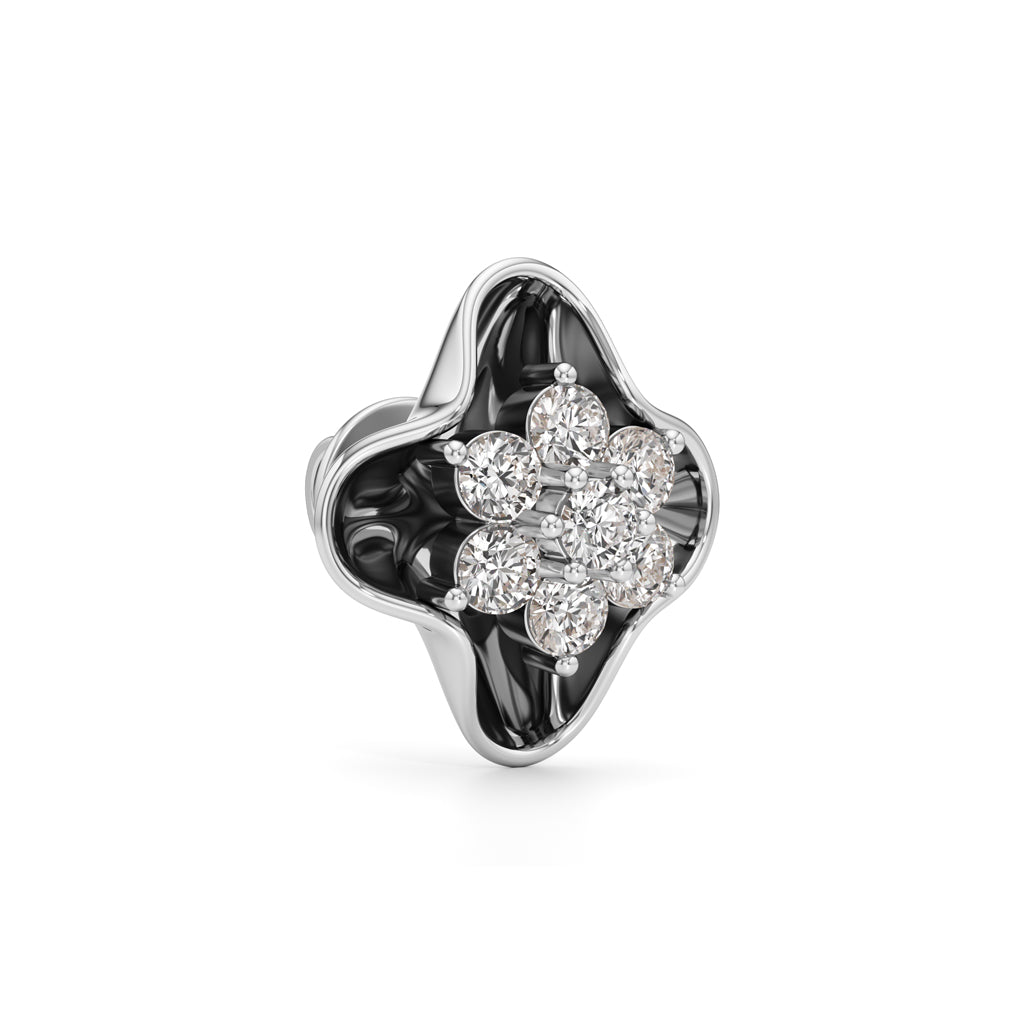 Round Shape Fancy Studs Earrings