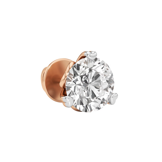 2.5Ct Round Shape Solitaire Studs Earrings