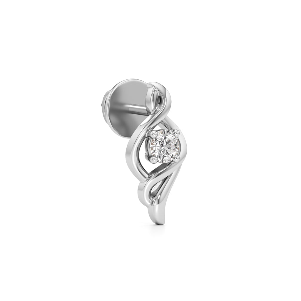 Celestial Spark Round Shape Delicate Earrings