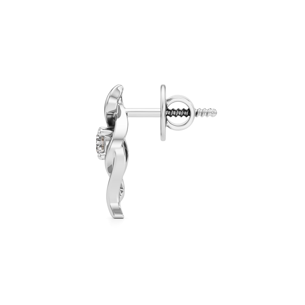 Celestial Spark Round Shape Delicate Earrings
