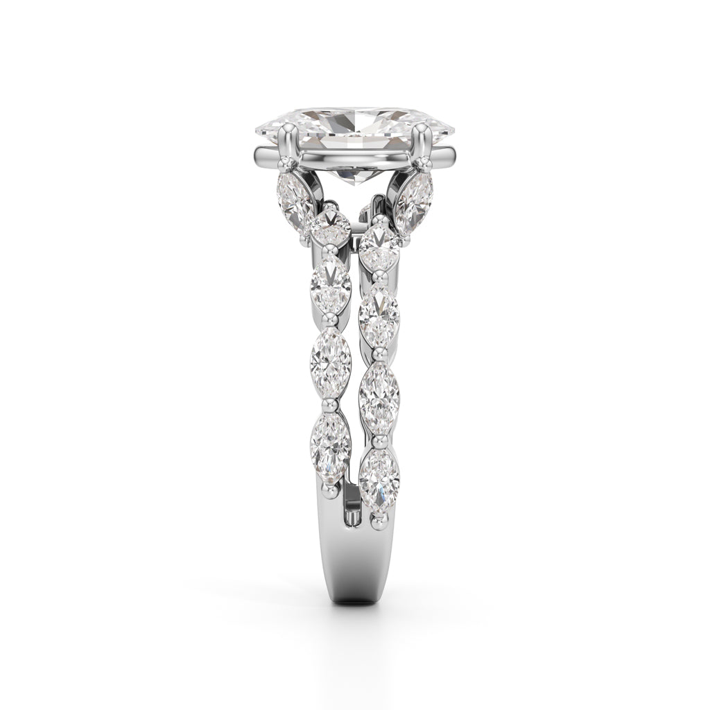 3Ct Oval Shape Engagement